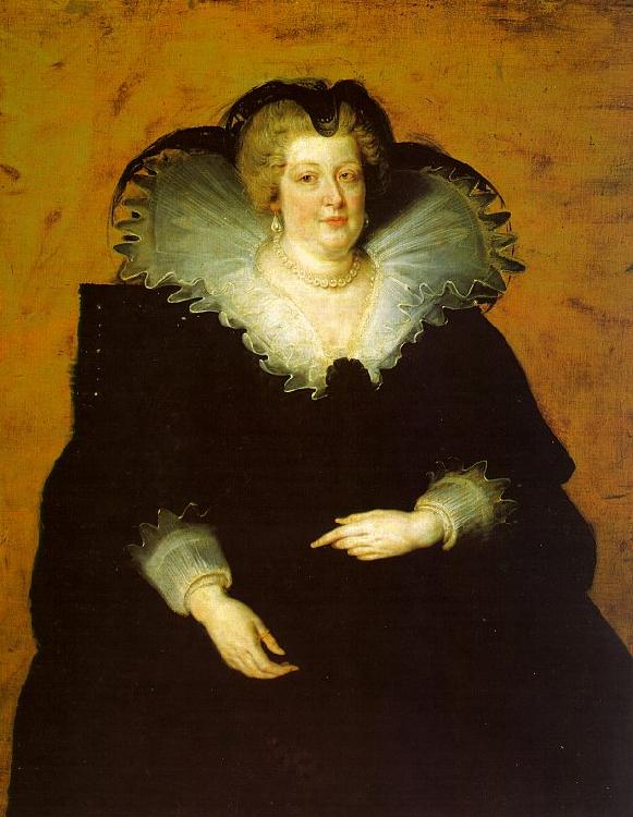 Peter Paul Rubens Portrait of Marie de Medici oil painting picture